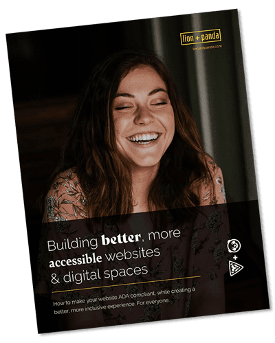 Our FREE guide to accessibility